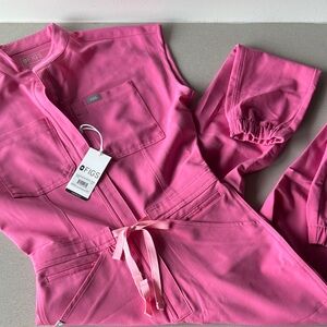 FIGS Women's Pink Scrubsuit